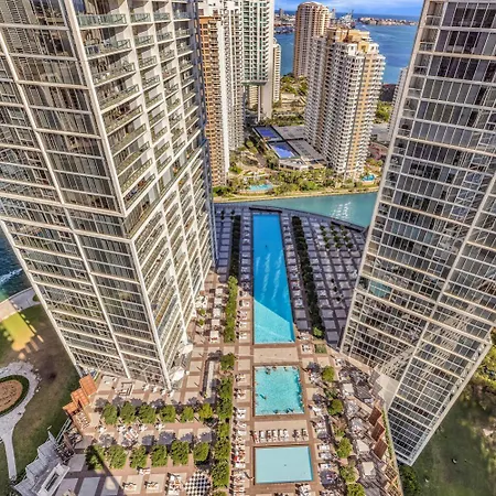Large Suites In Hotel W With Bay Views Miami Exterior photo